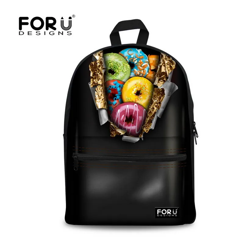 FORUDESIGN/ Для женщин Повседневное рюкзаки для девочек-подростков холст Для женщин 3D печати рюкзаки Для женщин путешествия рюкзак сумка Mochila - Цвет: C0561J