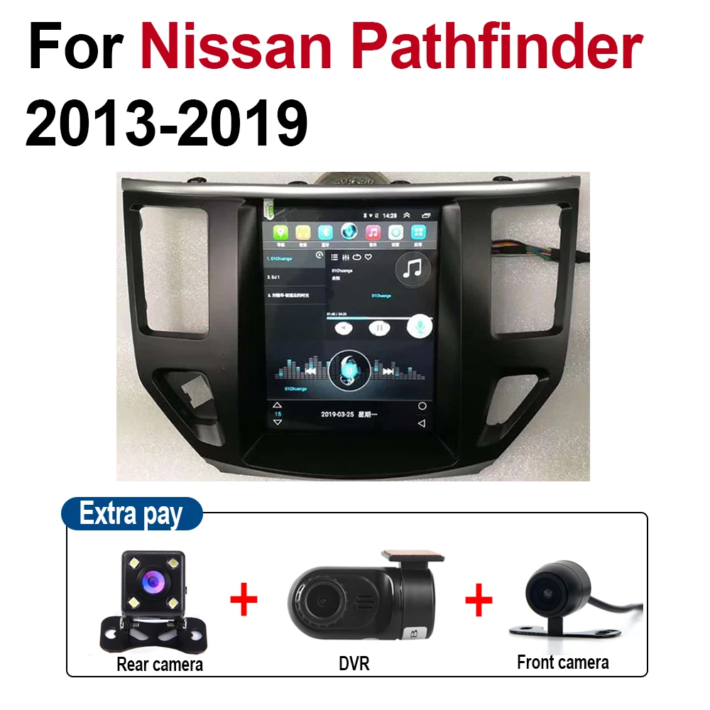 Sale ZaiXi Android Car Multimedia player 2 Din WIFI GPS Navigation Autoradio For Nissan Pathfinder 2013~2019 touch screen Bluetooth 5