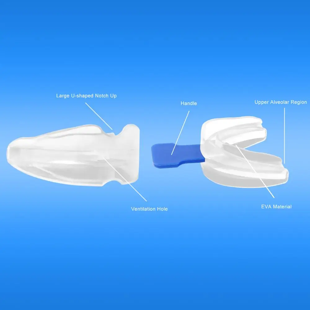1 шт. резиновый щит для остановки шлифовки зубов против храпа Защита рта устраняет храп забота о здоровье