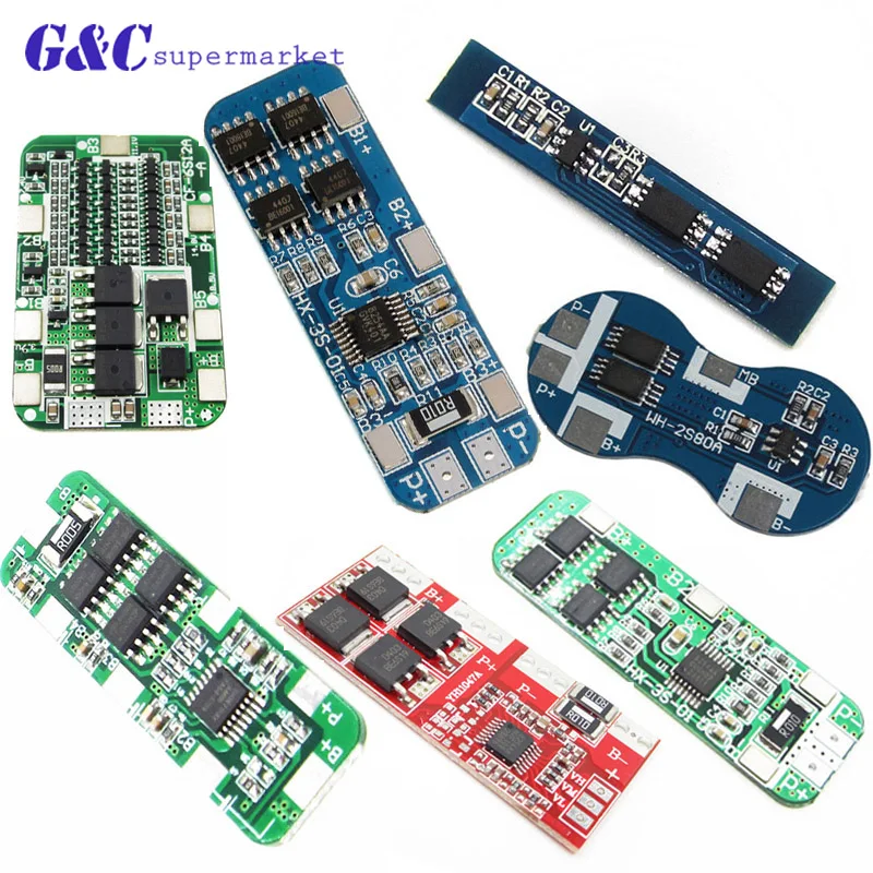 

2S 3S 4S li-ion BMS PCM battery protection board pcm for 18650 lithium ion li battery