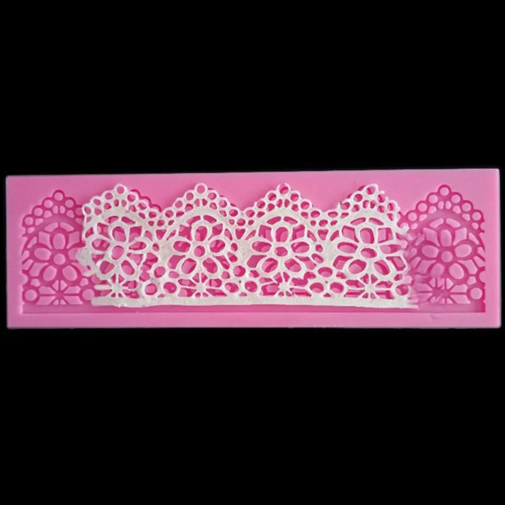 KU7_16x5cm-Lace-Mat-Pad-Cake-Decoration-Fondant-Cake-3D-Mold-Food-Grade-Silicone-Lace-Mould