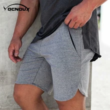 Youndux Новинка года для мужчин тренажерные залы лето Спортивные шорты для фитнеса для отдыха Бодибилдинг тренировки мужской шорты свободного кроя пот шорты