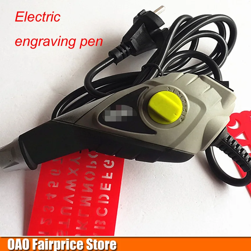

Free Shipping Electric engraving pen / chisel letters / electric engraved pen / handheld engraving machine / metal lettering
