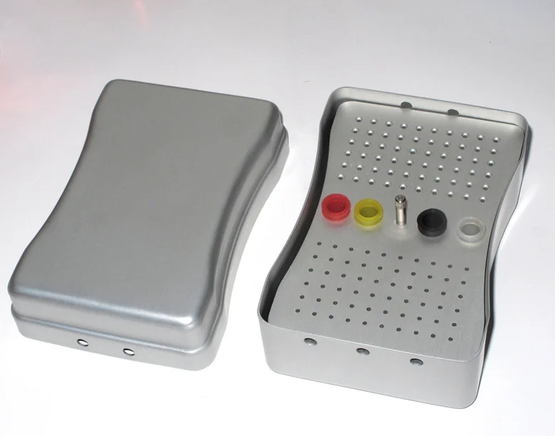 

124 holes Dental Box for FG Dental Bur,Dental Endodontic Files,Absorbent Paper Point,dental clinic material