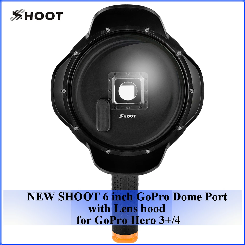 Buy SHOOT 6inch XTGP320GoPro Dome Port Lens hood for