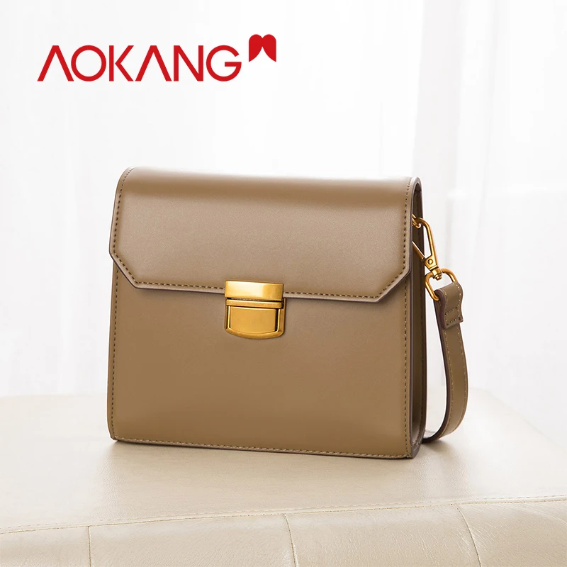 

AOKANG 2019 Designer Bags Famous Brand Women Bags Luxury Handbags Ladies Famous Brands Ladies Shoulder Bag PU Leather Bags