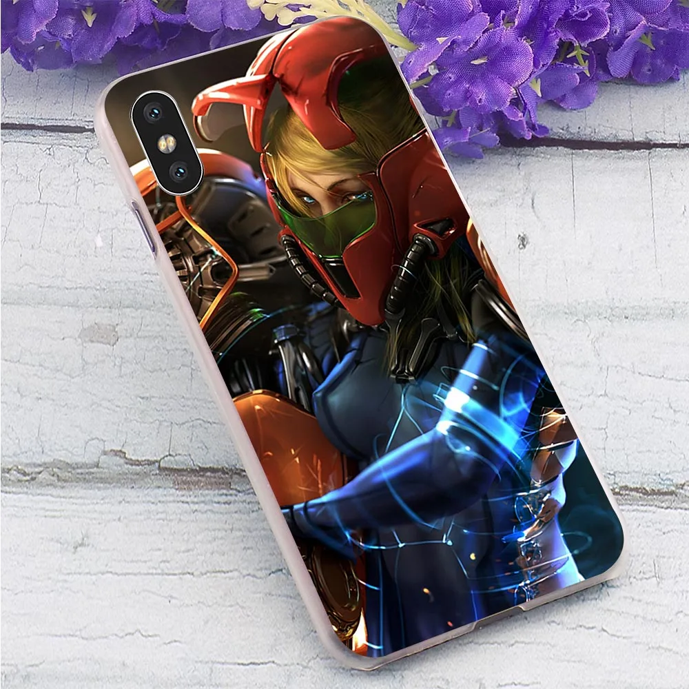 Жесткий чехол для телефона для iPhone 5 Samus Aran Metroid чехол для iPhone Xs Чехлы XR Xs Max 7 8 Plus 6 6S 5S SE