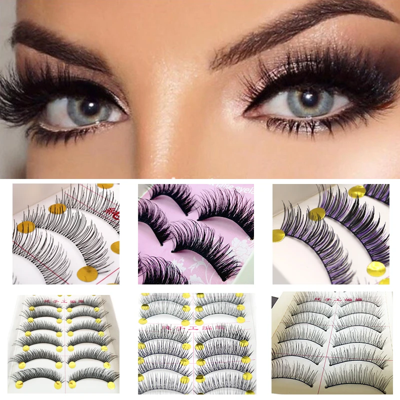 

3D Mink Eyelashes Extension Make Up Natural Long False Eyelashes Fake Eye Lashes Handmade Individual Eyelash Volume Faux Cils