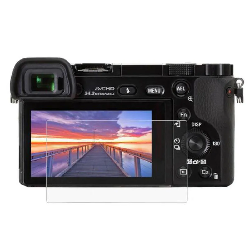 Закаленное Стекло протектор для sony Alpha A6000 A6300 A5100 A5000 A3000 NEX-7/6/5/5N/5 T/5R/3 Камера Экран пленка защитная крышка - изображение