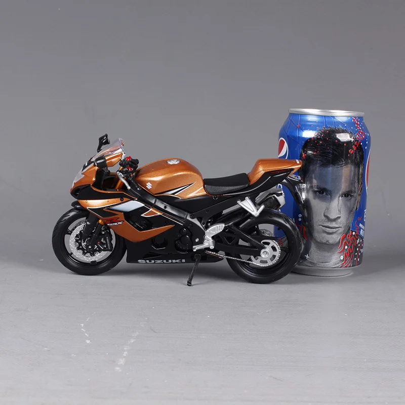 Модель мотоцикла Maisto 1/12 GSX R1000 коричневая модель для suzuki литье под давлением
