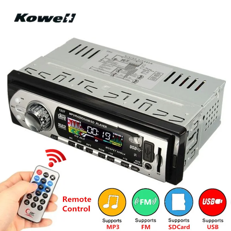 12v In Dash LCD Screen Stereo FM Car Radio Car Audio Radio Cassette
