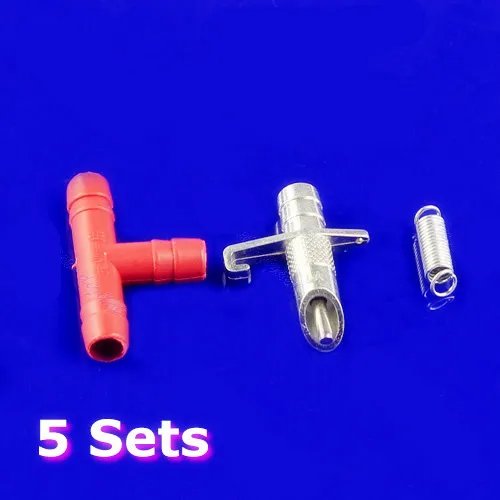 

5 Sets Automatic Nipple Water Feeder Waterer Drinker For Rodents Bunny Rabbit Z07 Drop Shipping