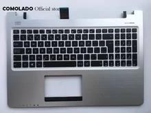 CF Canada-French keyboard for Asus S550 S550CM with silver palmrest cover laptop keyboard CF Layout CF Canada-French keyboard for Asus S550 S550CM with silver palmrest cover laptop keyboard CF Layout