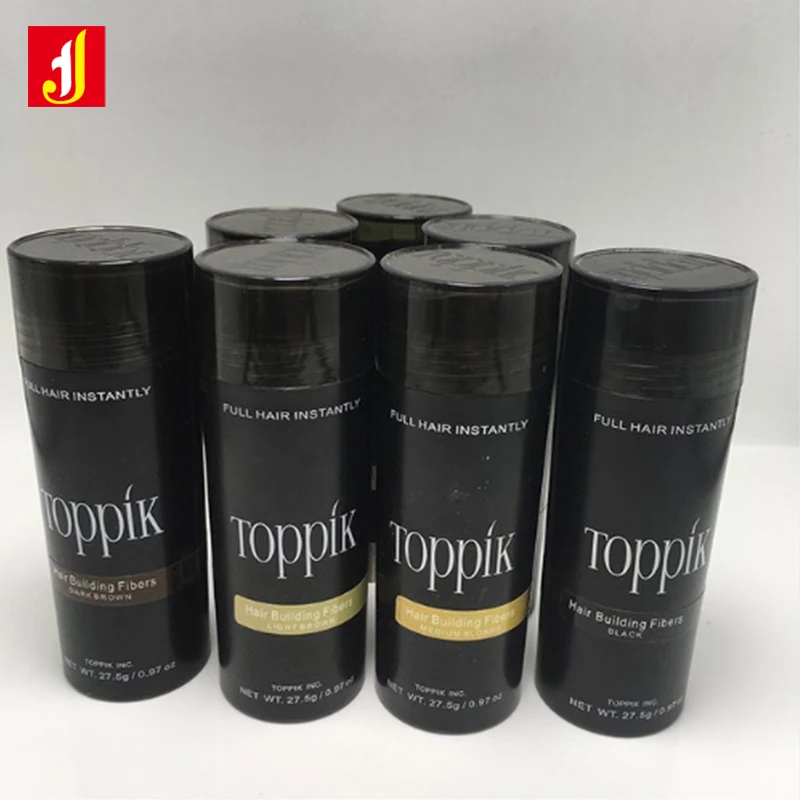 TOPPIK 10 colors wholesale 27.5g Hair Fiber Powder Baldness Thin Loss
