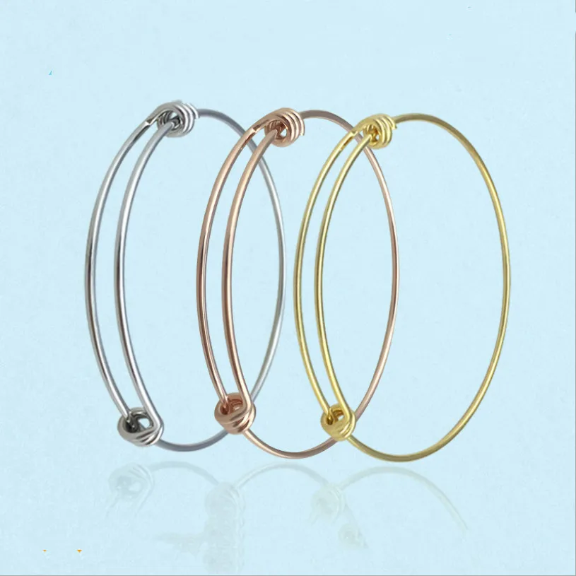 

2019 personality men's stainless steel bracelet punk push and pull telescopic adjustable bracelet men and women couple bracelet