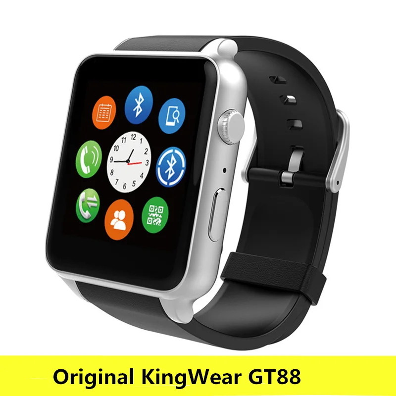 

Waterproof Smart Watch GT88 WristWatch Heart Rate Health Fitness Measure watches for women men vs gt08 dz09 dm2018 dm98 M5 X02