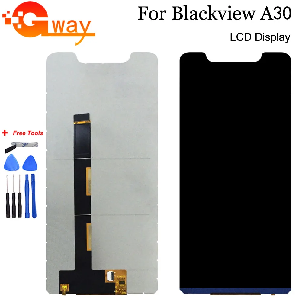 

For 5.5" BlackView A30 LCD Display Touch Screen Digital Repair Parts For BlackView A30 phone Replacement With Tools