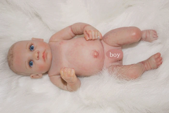 Настоящая мягкая виниловая Кукла Reborn Baby Реалистичная игрушка высокого качества