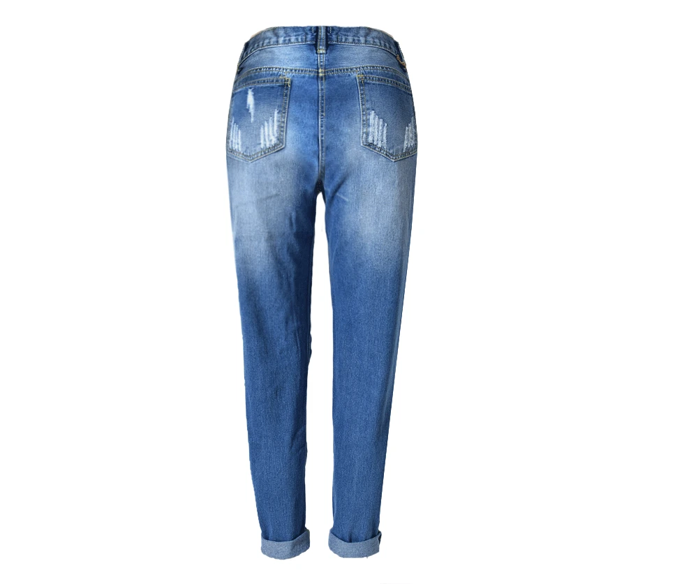 2017, quick sell through, ebay, hot, burst, Russian women, holes, cowboy, loose, straight nine pants, selling, supply (60)