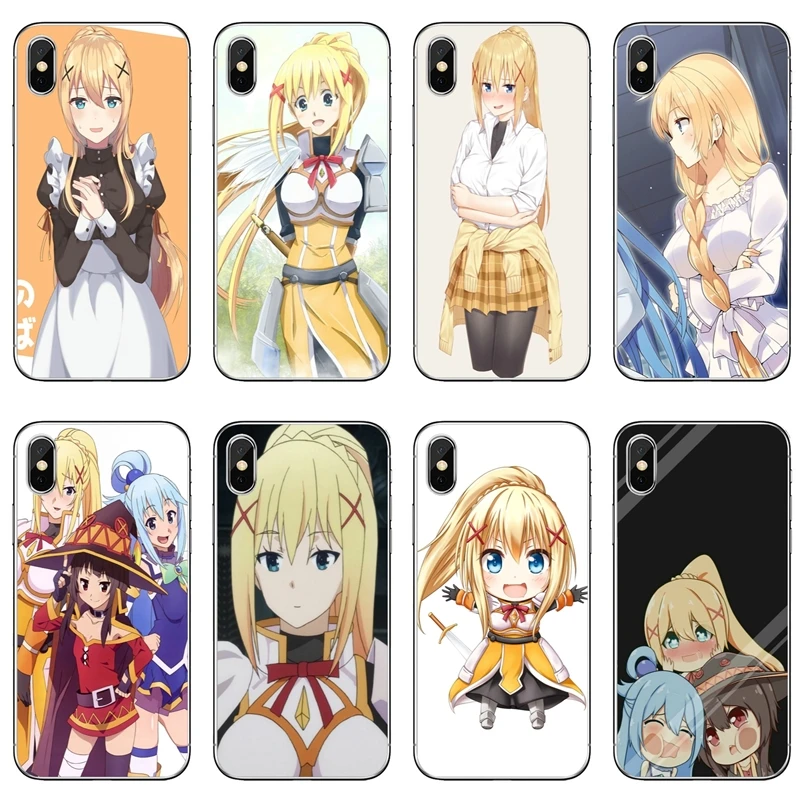 

darkness konosuba anime phone case For Huawei Mate 20 10 lite pro 9 8 Y9 Y7 Y6 prime 2018 2019 nova 3i soft cover