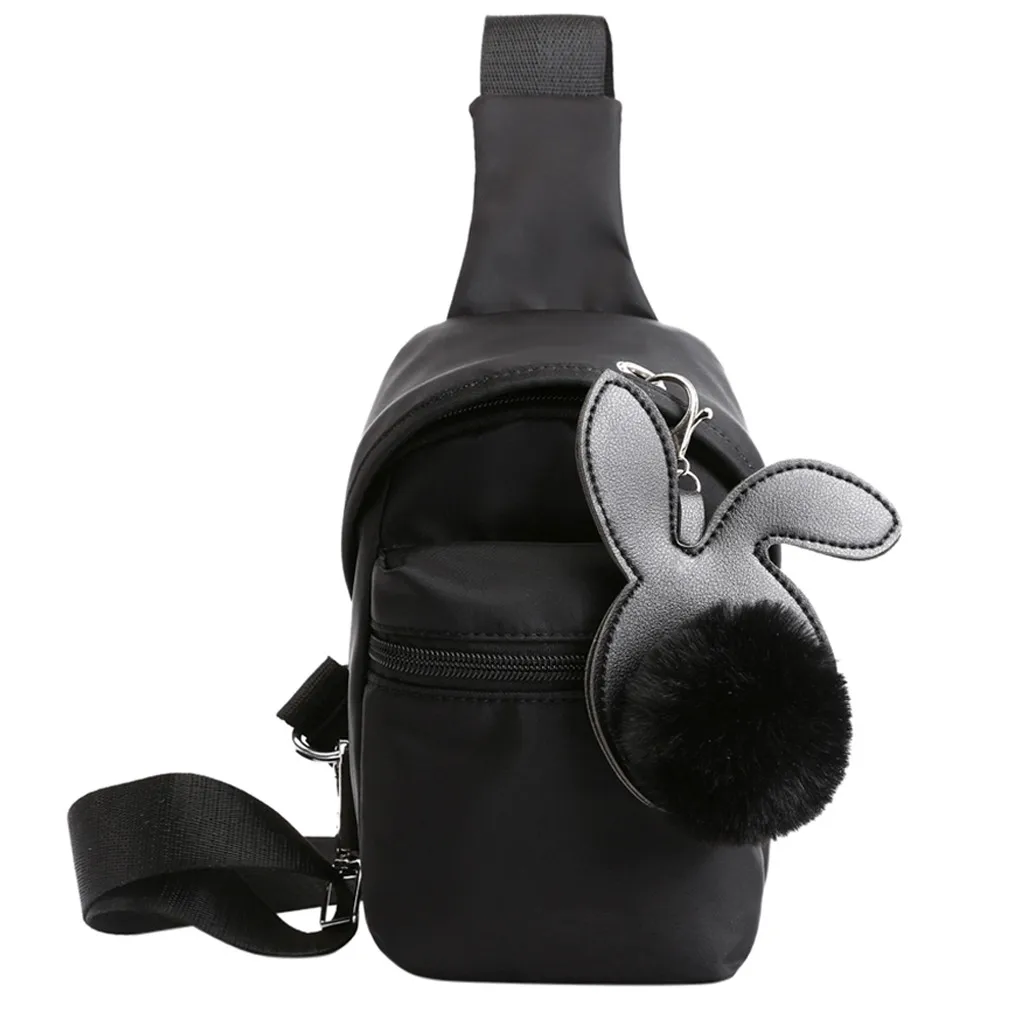Женская водонепроницаемая нейлоновая сумка, тканевая сумка через плечо, сумка через плечо, повседневная спортивная сумка на груди, поясные сумки