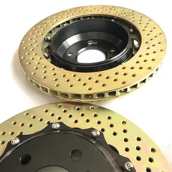 

Jekit car brake disc replacement 355*28mm with alloy center cap and rear brake drum for Dodge Challenger rear brake system