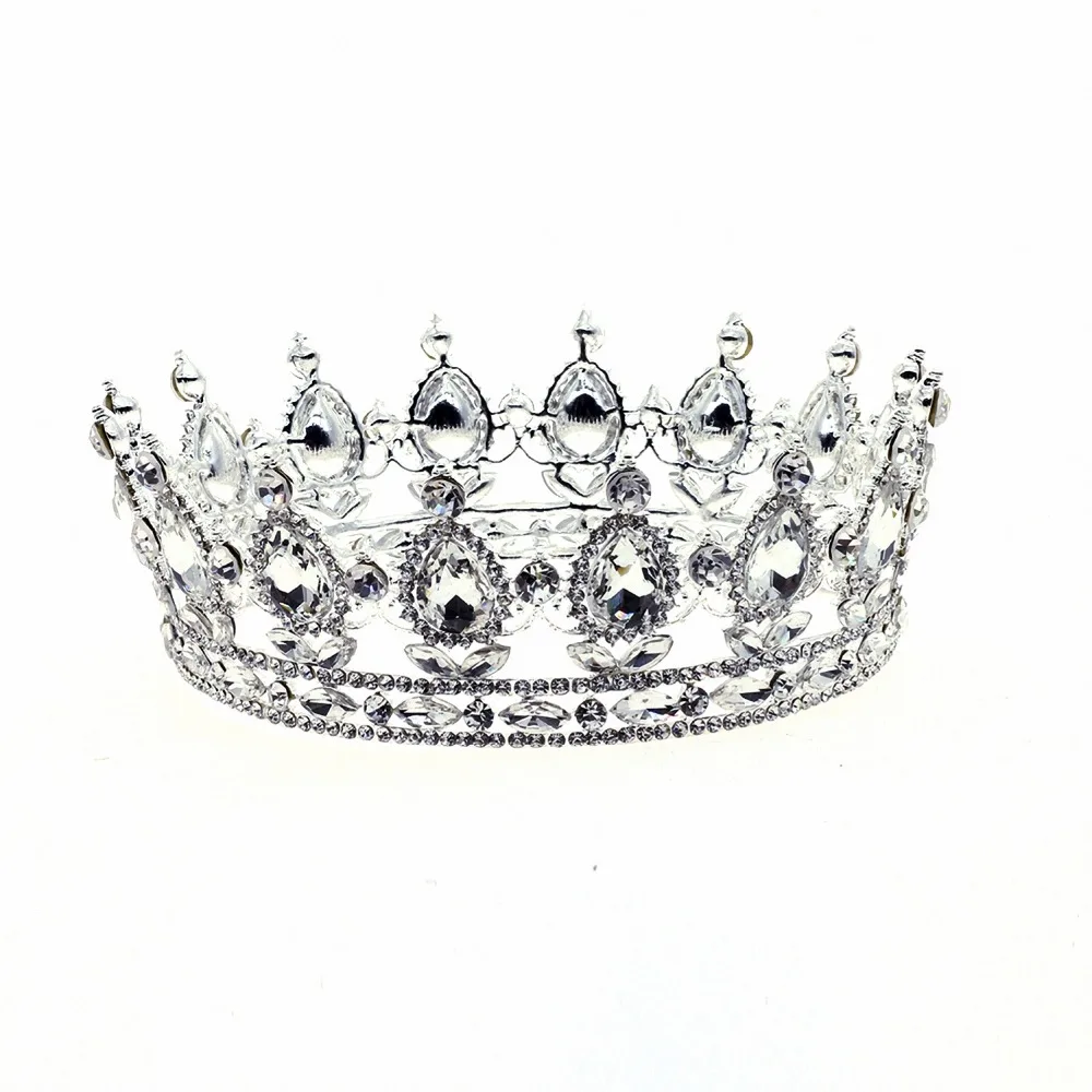 

ASNORA Zircon Rhinestone Flower Bouquet Hair Comb Wedding Bridal Vintage Hair Accessories Women Headpieces Head wear Party
