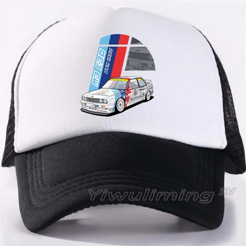 

New Summer Trucker Caps car Cool Summer Black Adult Cool Baseball Mesh Net Trucker Caps Hat for Men Adjustable
