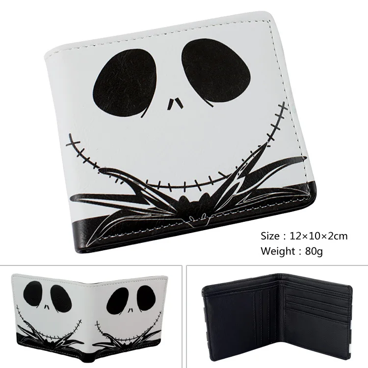 The Nightmare Before Christmas Anime Short Wallet Zipper Purse 069