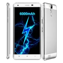 6000 мАч Смартфон OUKITEL K6000 Pro 4 Г LTE 32 ГБ ROM 3 ГБ ОПЕРАТИВНОЙ ПАМЯТИ 5.5 дюймов 1080*1920 Android 6.0 MTK6753 Octa Ядро OTG GPS 16.0MP + 8MP