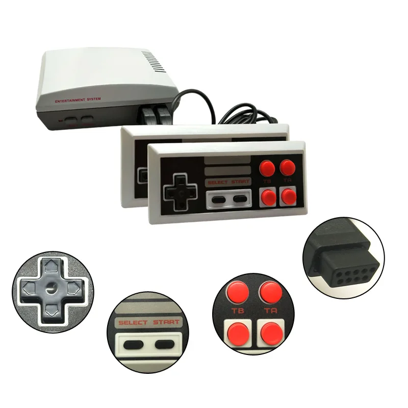 GC05 Мини ТВ игровая консоль 8 бит Ретро встроенный 620 игр портативный игровой плеер