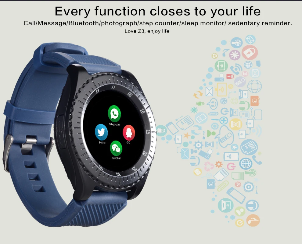 z3 smart watch app