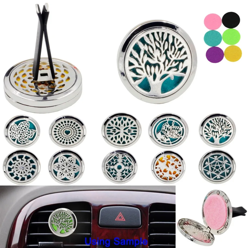 Buy Car essential oil diffuser clip aromatherapy