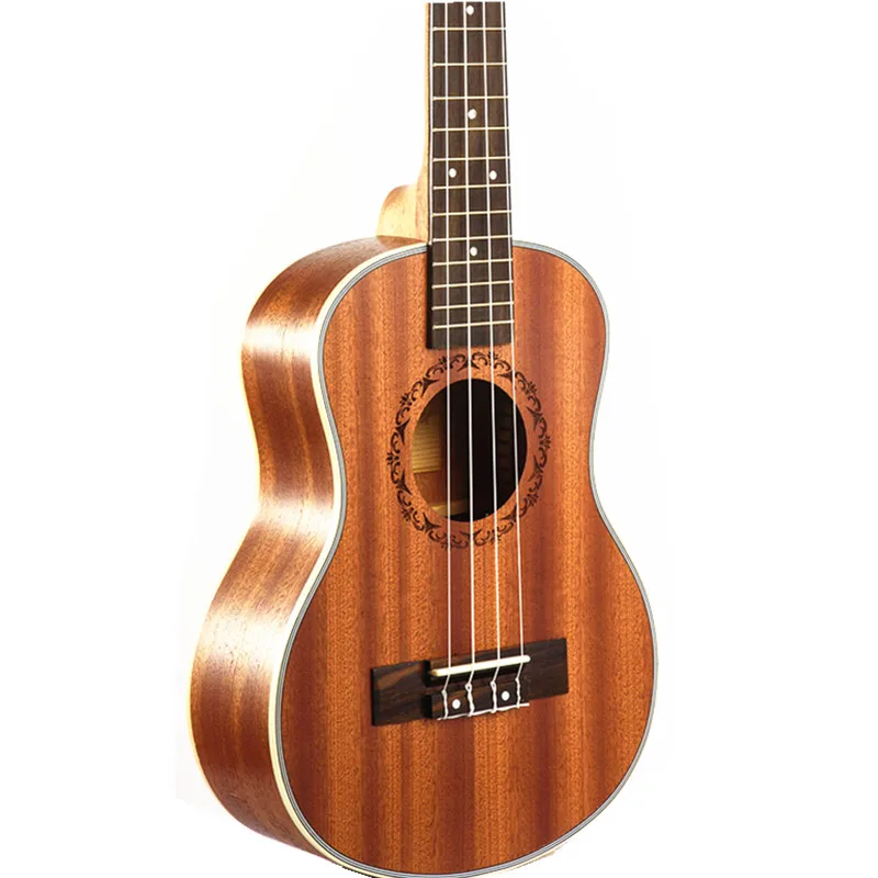 23" Ukulele Mini Hawaiian Guitar Rosewood Fretboard 4 strings Mahogany