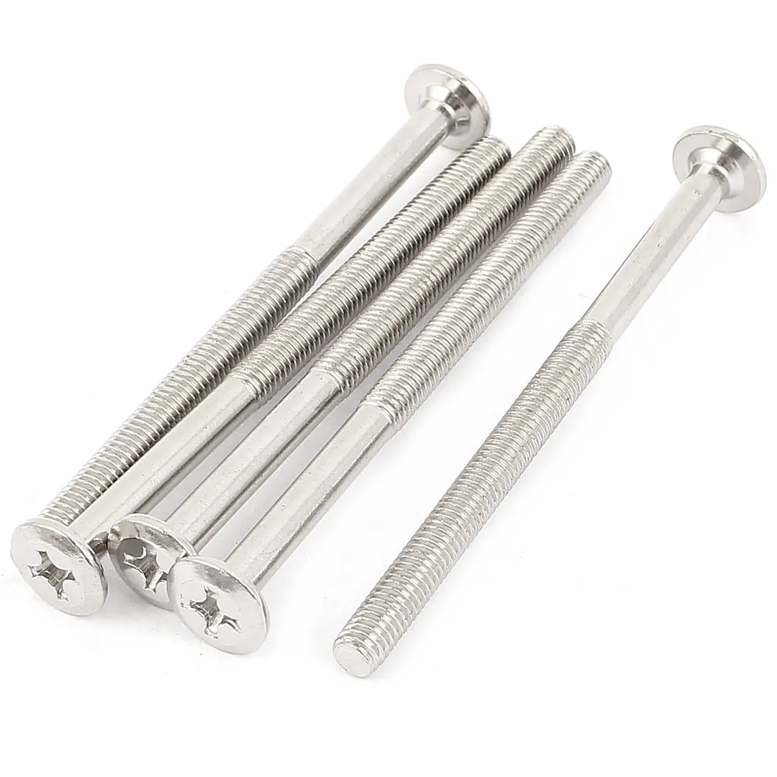 M10 x 140mm Stud Screws Double End Threaded Machine Wood Screw Bolt Stud 10Pcs