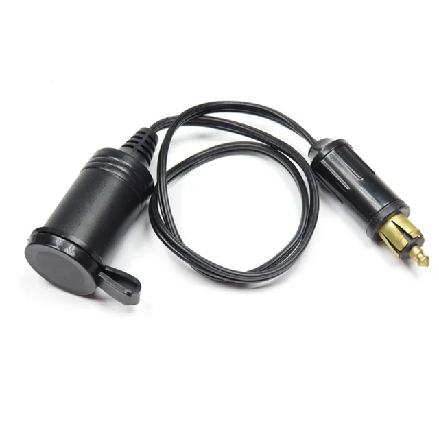 DC 12V 24V EU-Stecker Ladegerät Steckdose Steckdose in Auto Zigaretten  anzünder Adapter Stromkabel Kabel für BMW Din Hella Motorrad konvertieren -  AliExpress