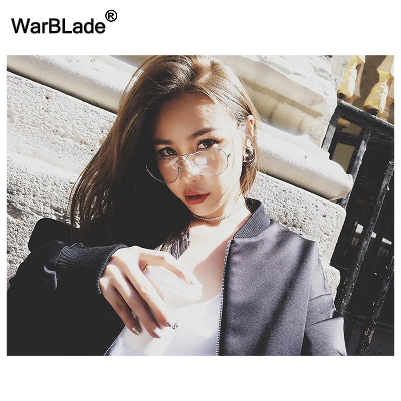 Винтажные очки WarBLade в золотой оправе из сплава Классические оптические
