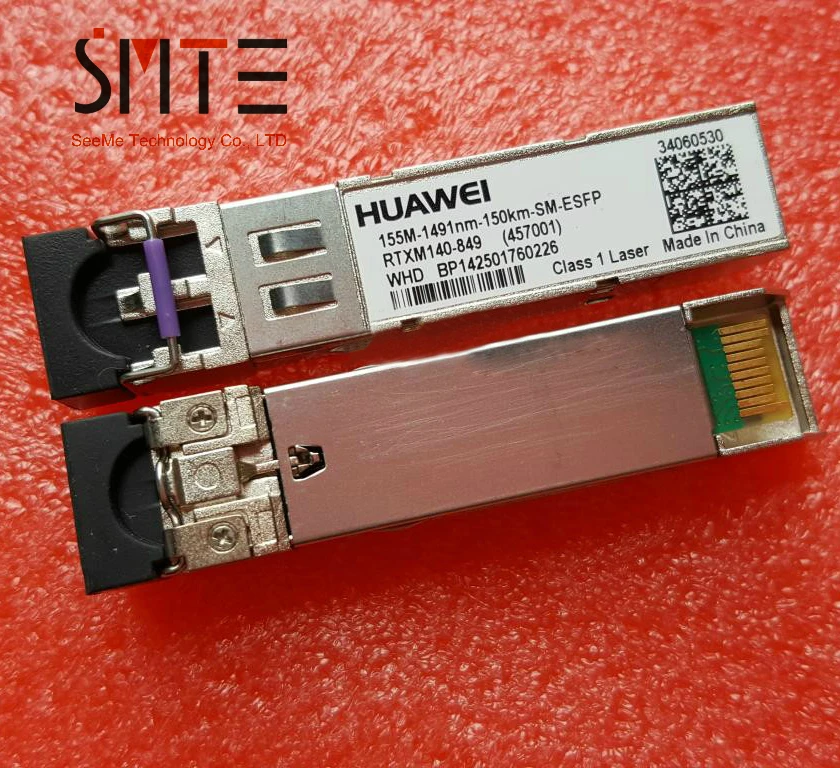 

Original HW RTXM140-849 155M-1491nm-150km-SM-ESFP fiber optical transceiver