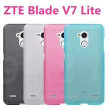 Transparent clear case for ZTE Blade V7 Lite matte cover shell phone house fundas for ZTE v7 lite v7lite tpu phone coque !%