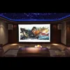 Portable Screen 60/84/120/150 inch HD 16:9 Wall Mounted Canvas LED Projector Screen For Home Theater Office pantalla proyector ► Photo 2/6