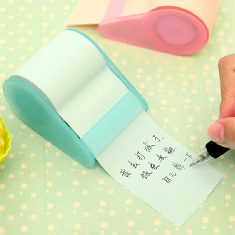 1 шт. цветные Tearable бумажные наклейки блокнот для заметок самоклеющиеся Kawaii Липкие заметки офисные школьные принадлежности