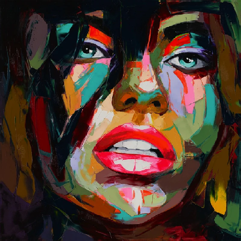 figure painting on canvas