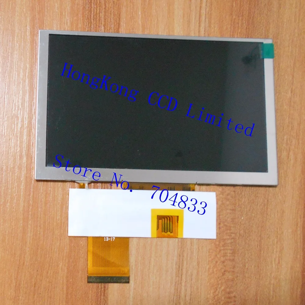 BI50WV004-WOT 5 дюймов ЖК-дисплей экран интерфейсом RGB TFT экран 800x480(без сенсорного экрана