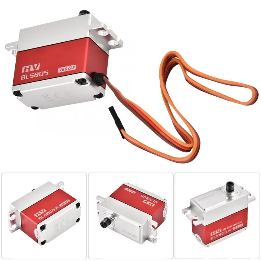 

KST BLS805X 7.5KG Torque Metal Gear Servo for 550-700 Class Helicopter Tail