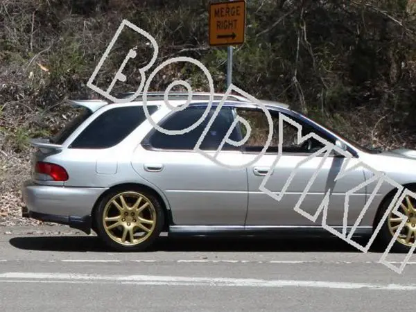FOR 93-01 SUBARU IMPREZA WAGON GC8 GF WRX STI REAR WING HATCH ROOF SPOILER