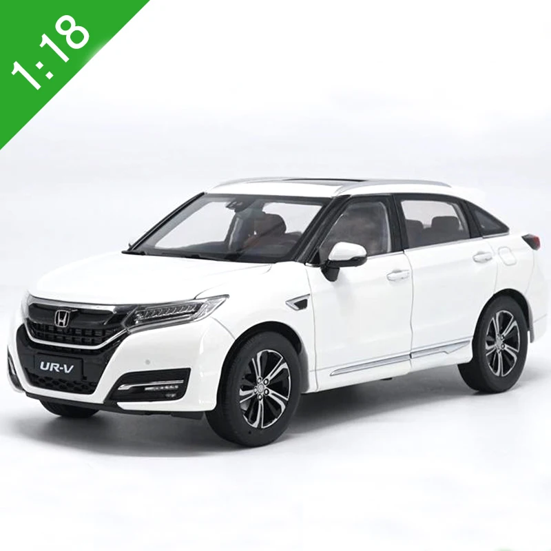 Модель кроссовера 1:18 HONDA 2017 URV модель игрушечного автомобиля из сплава Литые