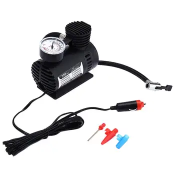 

New 300PSI 12V Mini Pump Portable Air Electric Compressor Car Tire Motorcycle Basketball Football Air Inflator Pump