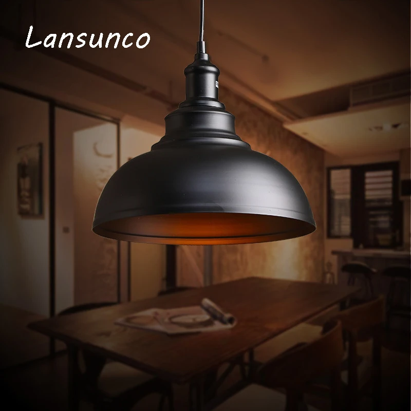 

Pendant Lights Loft Industrial Vintage Pendant Lamp Office Creative Edison Wrought Iron Single Head Retro Suspension Luminaire