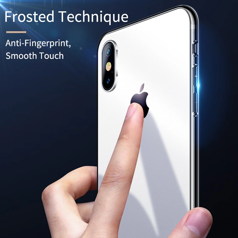 IHaitun Роскошный Матовый Стеклянный чехол для iPhone 11 Pro Max XS MAX XR X Чехлы прозрачная