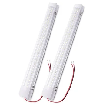 

72 LEDs Auto Car Van Bus Caravan House Light Bar Strip Lamp with On / Off Switch 12V 5W Universal Car Styling Car Accessories